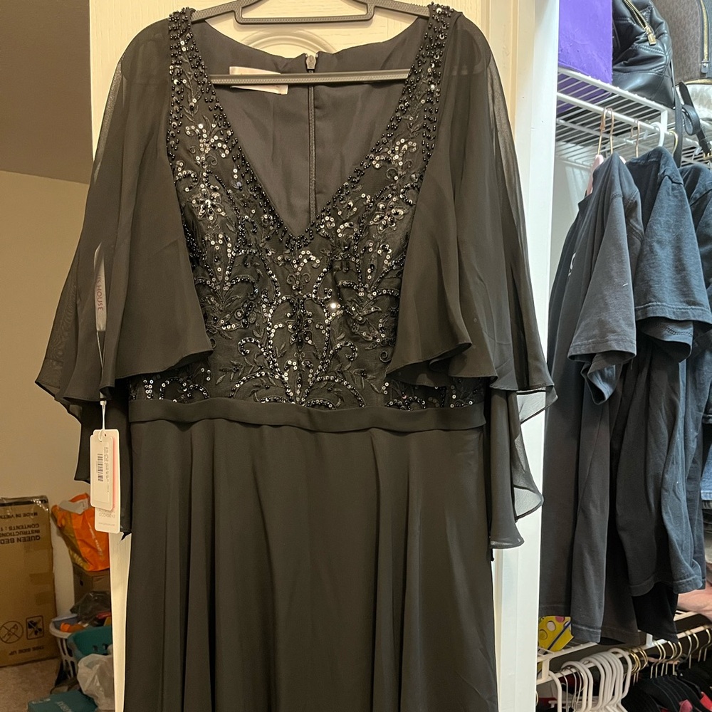 JJ House special occasion maxi dress